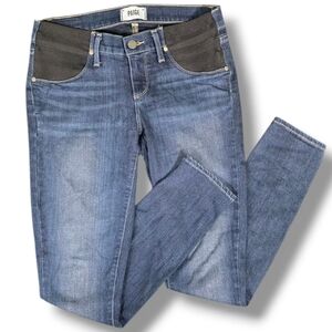 PAIGE | Maternity Verdugo Skinny Ankle Denim Jeans -Waist 26